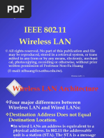 IEEE 802.11 Wireless LAN: All Rights Reserved. No Part of This Publication and File