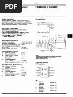 FCD880, FCD885: Dual Optically-Coupled Isolator