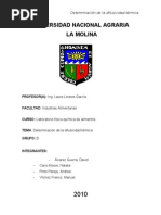 4TO INFORME DE FIQUI Difusividad Térmica