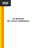 Journal de Votre Naissance