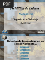 Un Millón de Líderes: Manual Dos