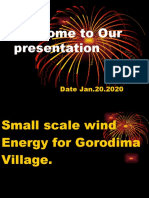 Welcome To Our Presentation: Date Jan.20.2020