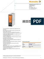 Datenblatt: Proeco Pro Eco 120W 12V 10A