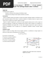 TP N02 Distillation simple محول