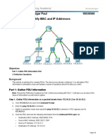 9.1.3 Packet Tracer Identify Mac and Ip Addresses Paul Valdez