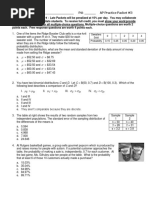 Name - PD: - AP Practice Packet #3