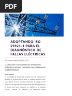 Adoptando ISO 29821-1 para El Diagnóstico de Fallas Eléctricas