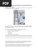 Diagnóstico de Fallas Eléctricas Por Ultrasonido