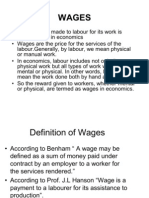 WAGES