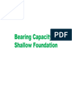 Bearing Capacity of Shallow Foundation