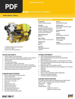 Marine Auxiliary Engine (U.S. Epa Tier 3 / Imo Ii) : 208 BKW (280 BHP) at 2300 RPM