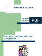 Customer Analysis: Strategic Market Segmentation