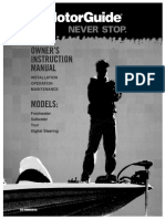 Standard MotorGuide Owners Manual