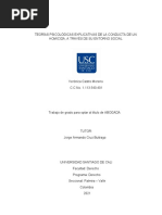 TEORÍAS PSICOLÓGICAS EXPLICATIVAS DE LA CONDUCTA DE UN ASESINO, A TRÁVES DE SU ENTORNO SOCIAL (Con Comentarios)