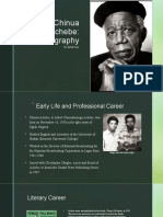 Achebe Biography Presentation