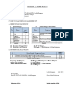 Analisis Alokasi Waktu Ips Kelas 6 SMT 1-2