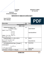 Corrige Baccalaureat D Et TI Epreuve Zero 2021