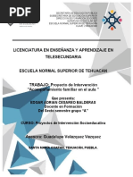 Proyecto de Intervencion