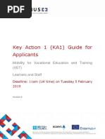 2019 Key Action 1 VET Guide For Applications FINAL