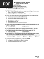 Mas - Activity Cost and CVP Analysis Part 1