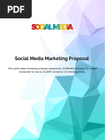 Social Media Marketing Proposal