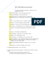 Viii. Local Government Taxation (Local Government Code) : Cases