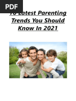 The Secrets of Parenting 2021