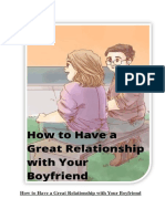 How To Have A Great Relationship With Your Boyfriend