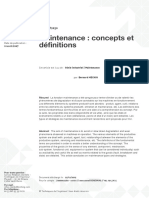 Mt9030 Maintenance Concepts Et Definitio