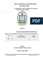 Universidad Nacional Tecnologica de Lima Sur: Escuela Profesional de Ingenieria Electronica Y Telecomunicaciones