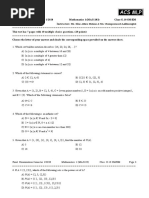 MLP Basic Math Final Exam G.10