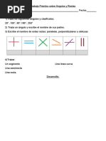 Trabajo Práctico Sobre Ángulos y Rectas