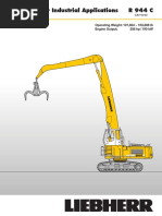 Machine For Industrial Applications R 944 C: Operating Weight: 101,604 - 103,808 LB Engine Output: 258 HP / 190 KW