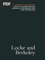 (Modern Studies in Philosophy) C. B. Martin, D. M. Armstrong (Eds.) - Locke and Berkeley - A Collection of Critical Essays-Palgrave Macmillan UK (1968)