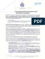 Determinaciones Del COED (14 de Mayo de 2021)