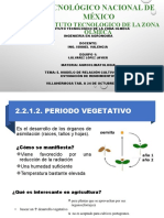 Influencia Del Clima en La Fenologia de Los Cultivos