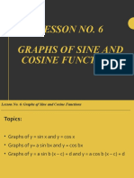 Final Lesson No. 6 (Graphs of Sine and Cosine Functions)