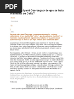 Quién Es Iyami Osoronga y de Que Se Trata Realmente Su Culto