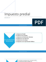 Sesion 07 Impuesto Predial