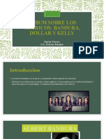 Álbum Sobre Los Teóricos Dollard, Kelly y Bandura