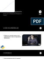 Fundamentos de Programación - Semana 1