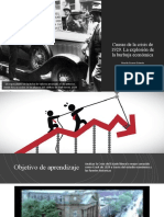 04-1. Causas de La Crisis de 1929. La Explosión de La Burbuja Económica