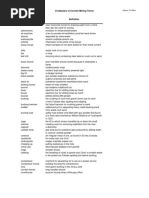 Mining Vocabulary List