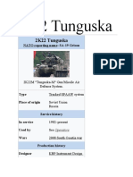 2K22 Tunguska