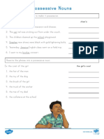 Us2 e 200 Possessive Nouns Activity Sheet English