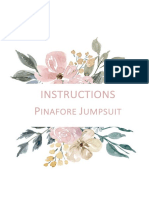 Pinafore Jumpsuit Instructions PT 2