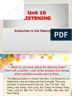 Unit 10 Ecotourism Lesson 5 Listening