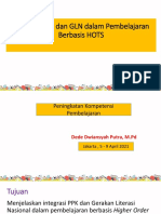 Integrasi PPK Dan GLN Dalam Pembelajaran Berbasis HOTS