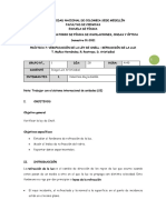 Informe Laboratorio Ley Snell