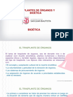 BIOÉTICA DE LOS TRASPLANTES - Fusionado